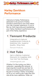 Mobile Screenshot of harley-performance.com